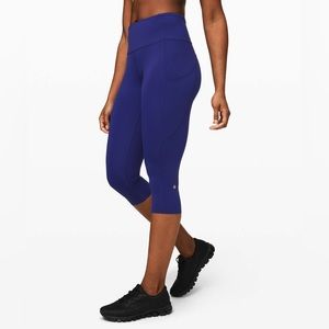 lululemon fast & free 19” in Larkspur
